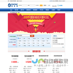 服务器托管,vps主机,虚拟主机,网站空间,域名注册,网站建设